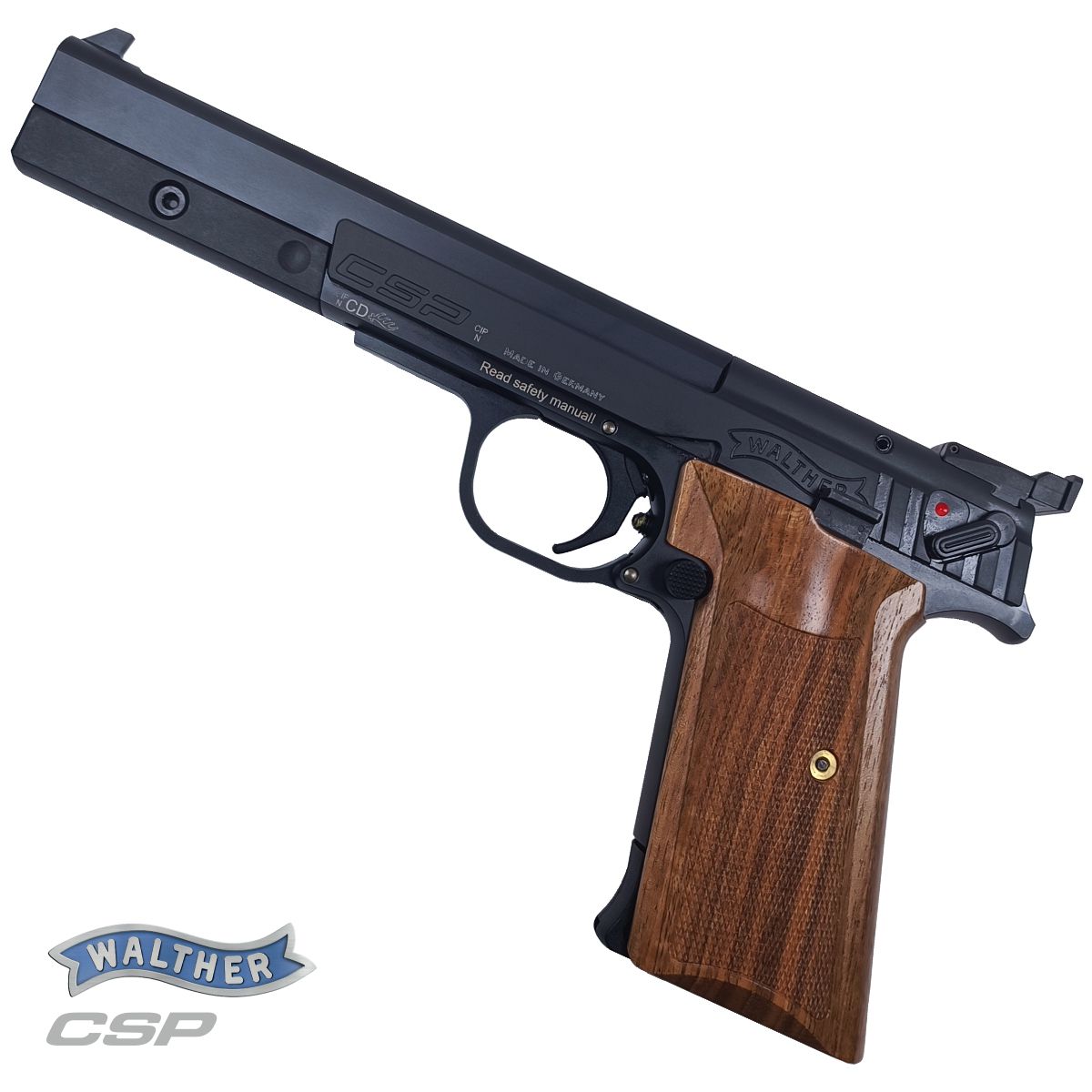 Walther CSP Expert Walnut .22 LR, pistole samonabíjecí sportovní