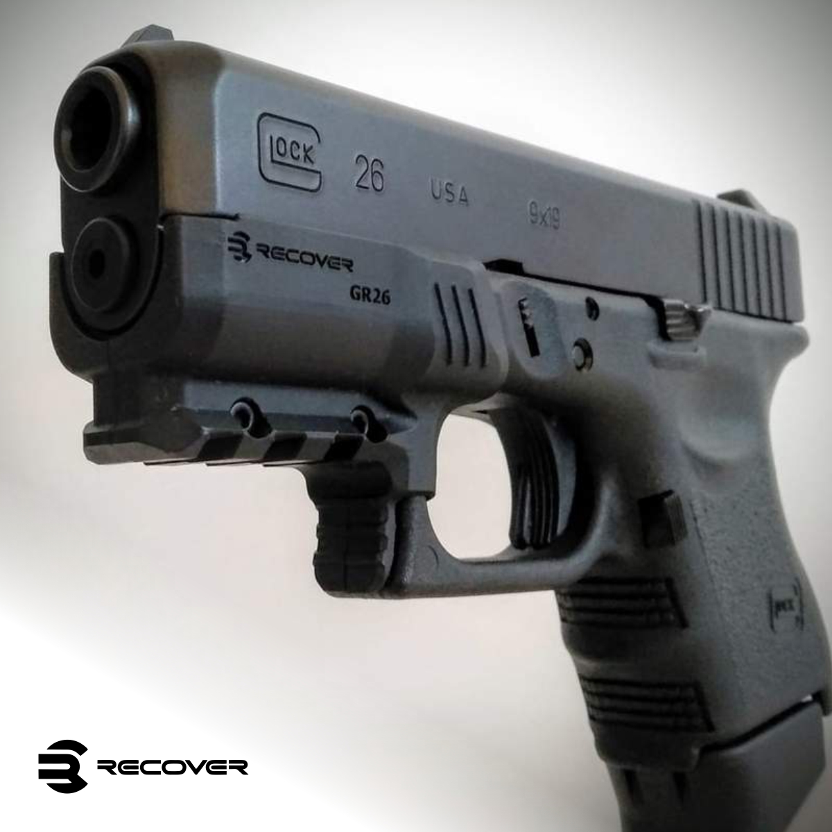 Recover Tactical Picatinny rail pro Glock 26 Online shop www.guns